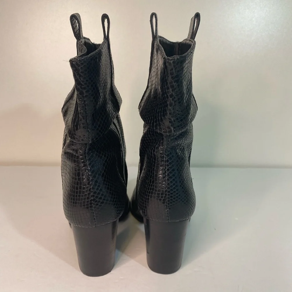 RSVP Leather Booties size 6.5 - Picture 4 of 12